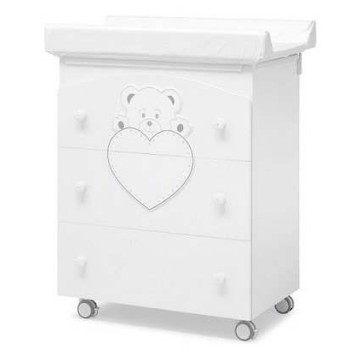 Komoda sa kadicom LULU White