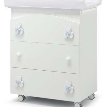 Komoda sa kadicom DUDU White Blue