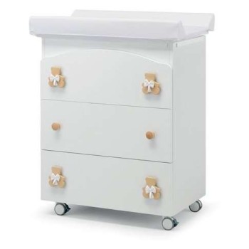 Komoda sa kadicom DUDU White Natur