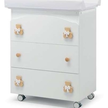 Komoda sa kadicom DUDU White Natur