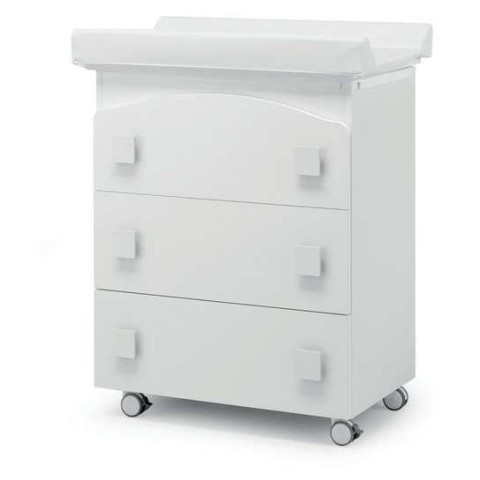 Komoda za previjanje s kadom EVOLUTION White