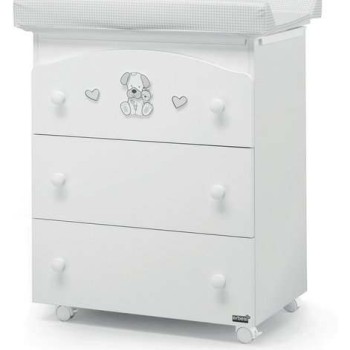 Previjalna miza z banjico LUCKY Grey Previjalna miza z banjico LUCKY Grey