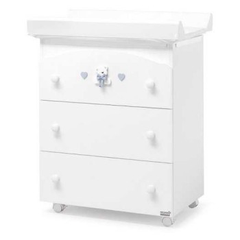 Komoda sa kadicom TATINO White Blue