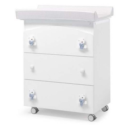 Previjalna miza z banjico TATO Blue Previjalna miza z banjico TATO Blue