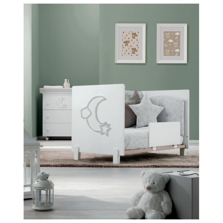 Komoda za previjanje s kadom MOON White Komoda za previjanje s kadom MOON White