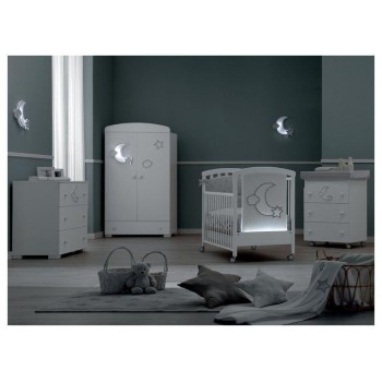 Otroška posteljica MOON White Otroška posteljica MOON White