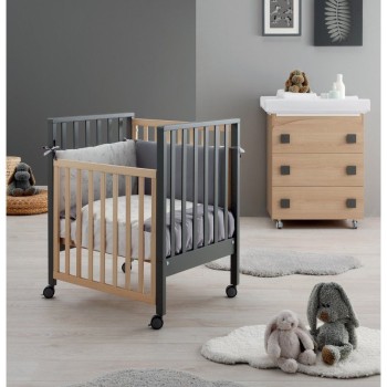 Otroška posteljica EVOLUTION Antracite