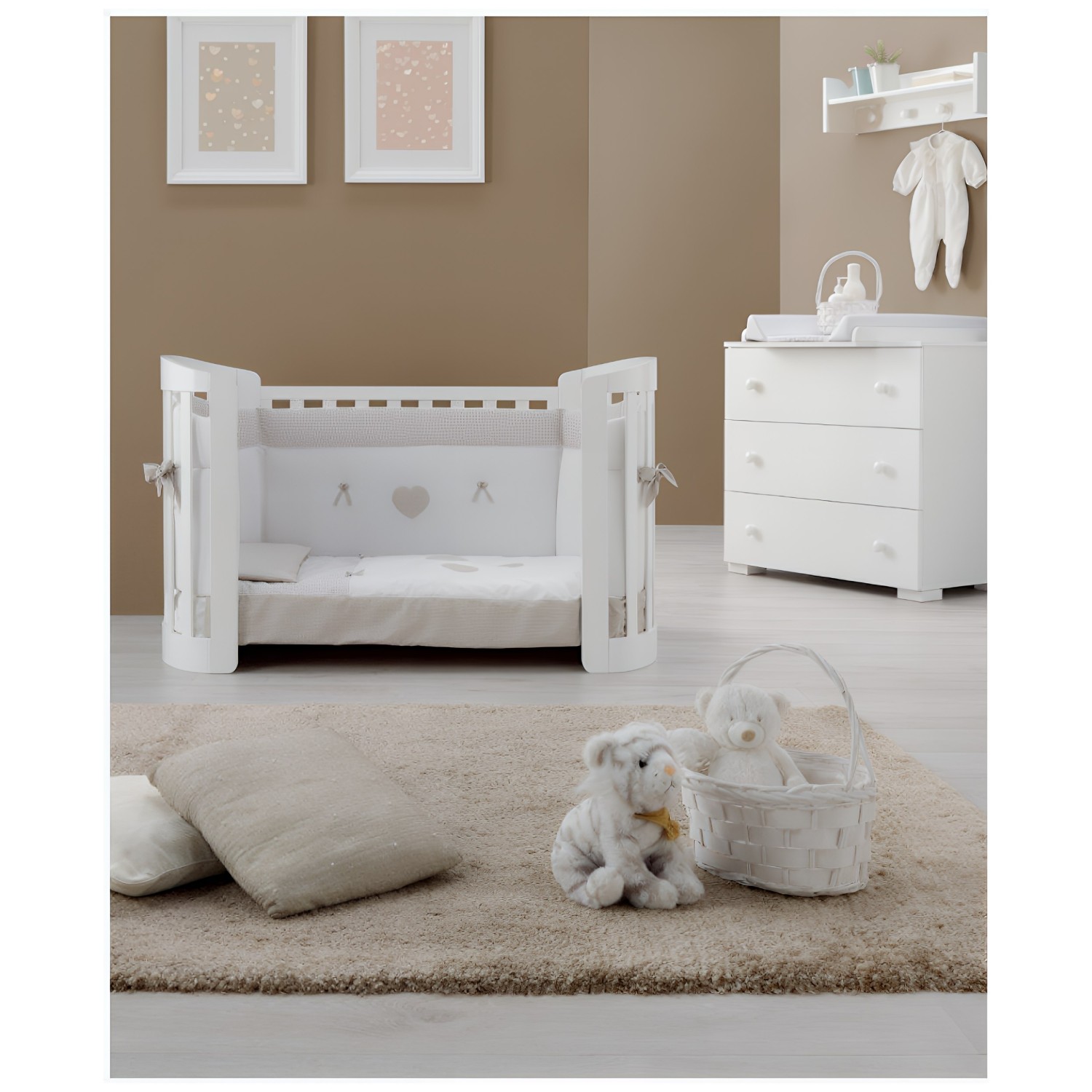 Dječji krevetić SWEET CRADLE White Dječji krevetić SWEET CRADLE White