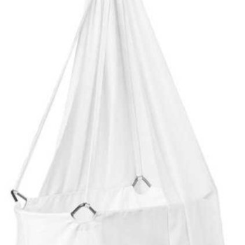 Baldahin Classic White za visečo zibelko