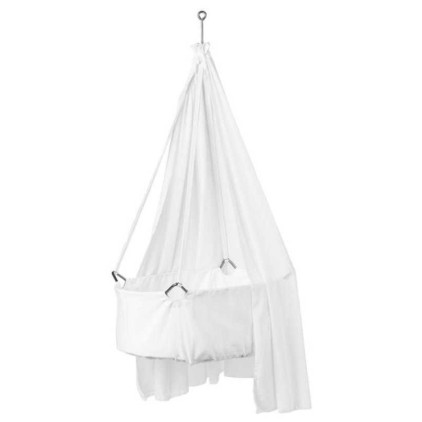 Baldahin Classic White za visečo zibelko Baldahin Classic White za visečo zibelko