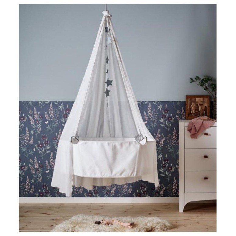 Baldahin Classic White za visečo zibelko Baldahin Classic White za visečo zibelko