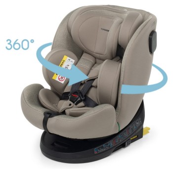 Avtosedež CIRCLE i-SIze 360° Sand 40-150 cm