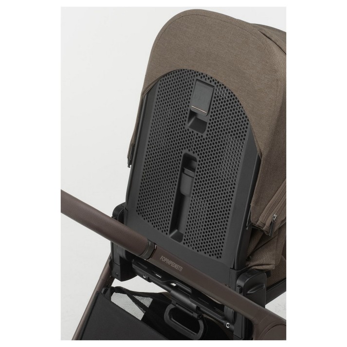 COMMANDER Cinnamon Brown Foppapedretti otroški voziček 3v1