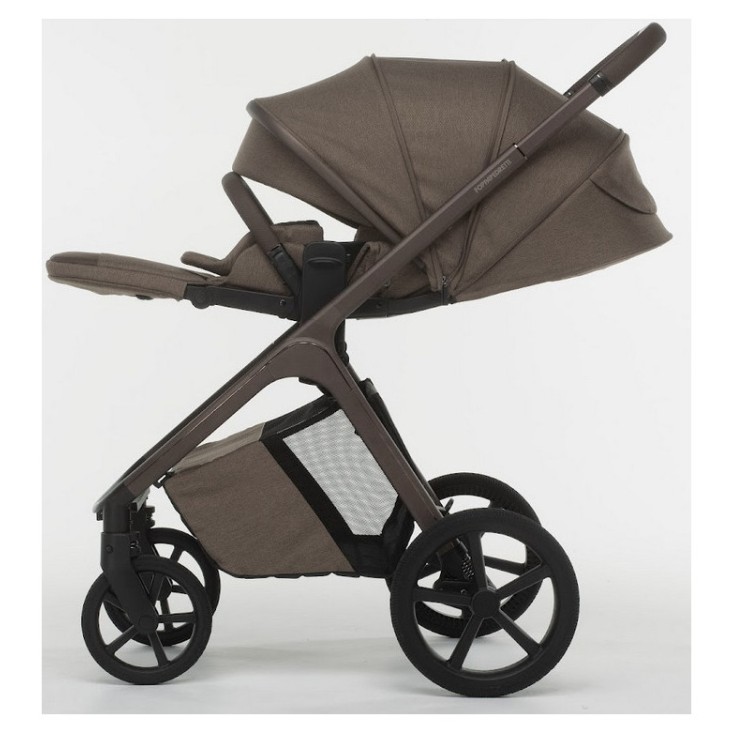 COMMANDER Cinnamon Brown Foppapedretti otroški voziček 3v1