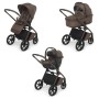 COMMANDER DISK i-size REKLINE Cinnamon Brown Foppapedretti otroški voziček 3v1