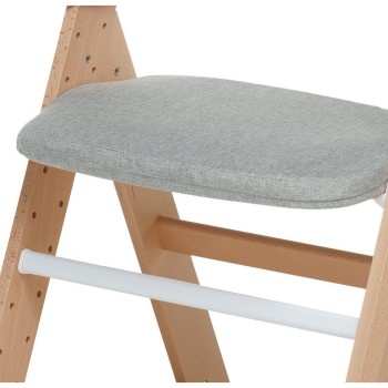 Oblazinjen vložek za stol STILE Grey Melange