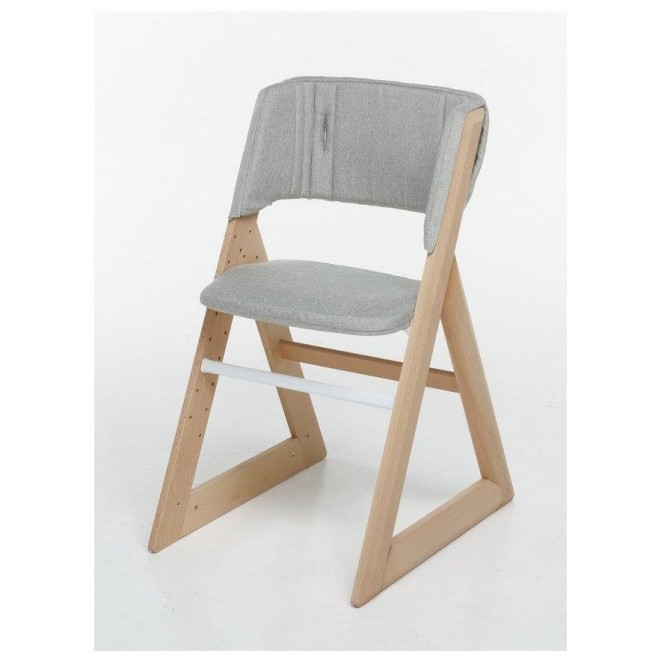 Oblazinjen vložek za stol STILE Grey Melange