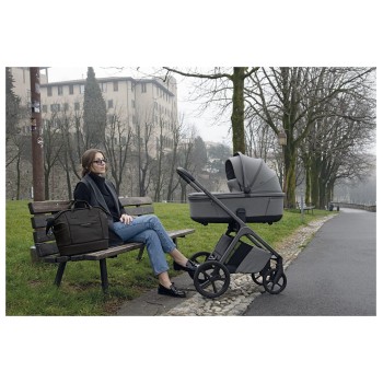 COMMANDER DISK i-size REKLINE Steel Grey Foppapedretti otroški voziček 3v1