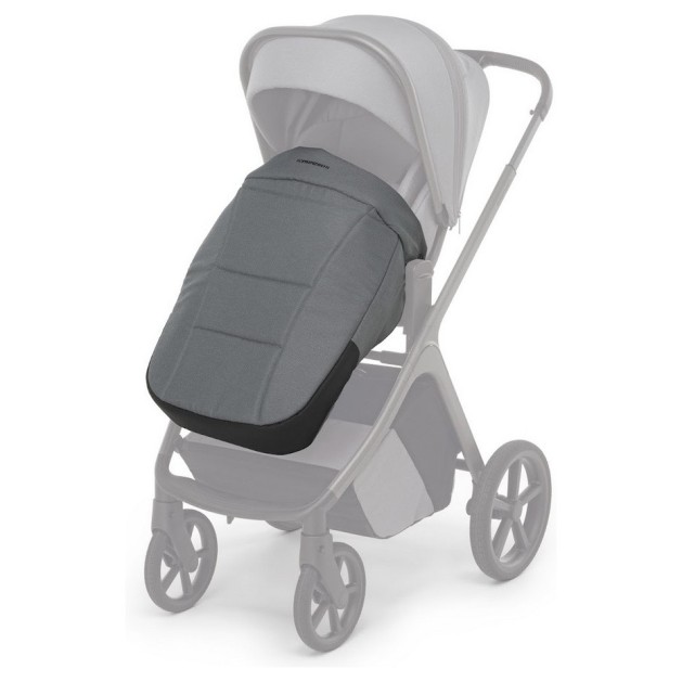 COMMANDER Steel Grey Foppapedretti otroški voziček 3v1