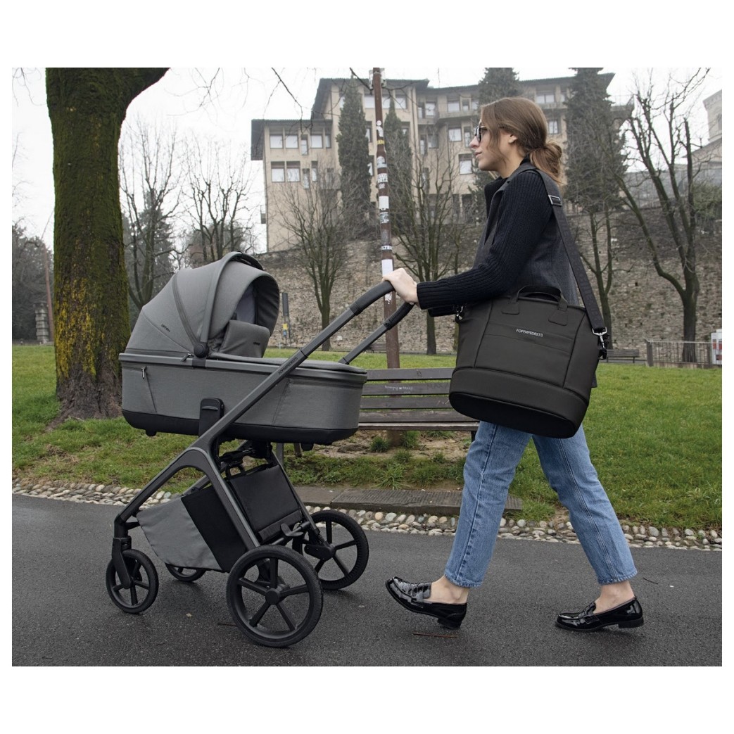 COMMANDER DISK i-size REKLINE Steel Grey Foppapedretti otroški voziček 3v1