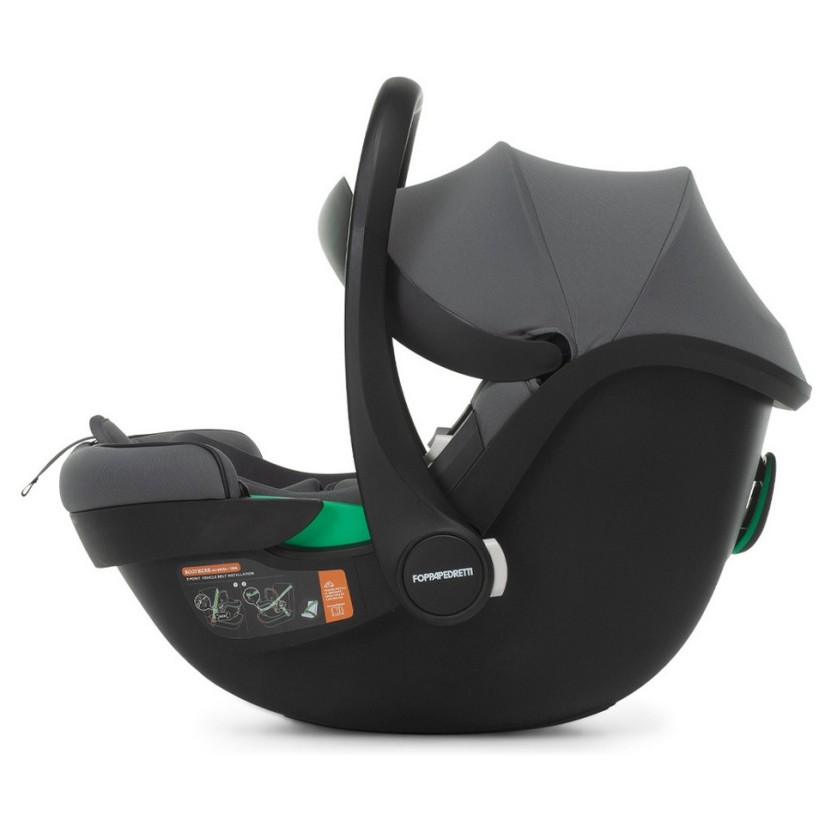 COMMANDER Steel Grey Foppapedretti otroški voziček 3v1