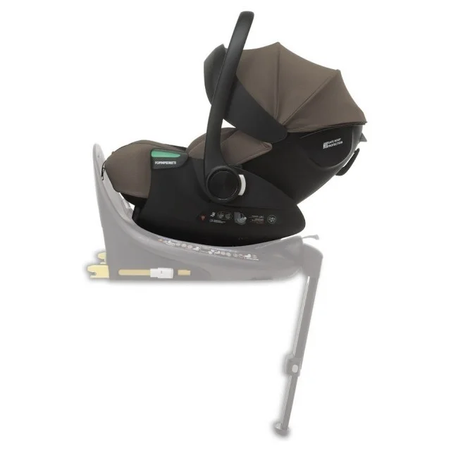 Ležeči avtosedež Disk Infant Rekline i-Size Cinnamon Brown