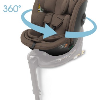 Avtosedež DISK GROW i-Size Cinnamon brown 40-150 cm