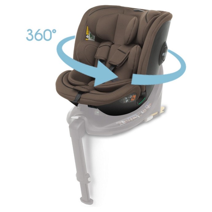 Avtosedež DISK GROW i-Size Cinnamon brown 40-150 cm Avtosedež DISK GROW i-Size Cinnamon brown 40-150 cm