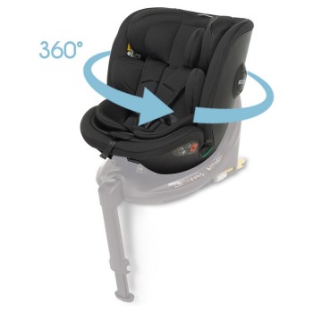 Avtosedež DISK GROW i-Size Ebony 40-150 cm