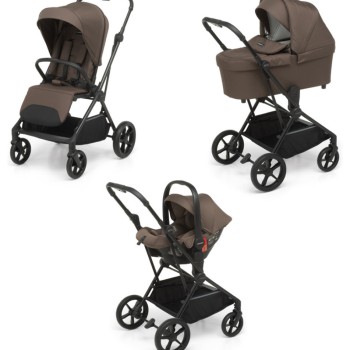 Otroški voziček 3v1 Foppapedretti SPRITZ CACAO