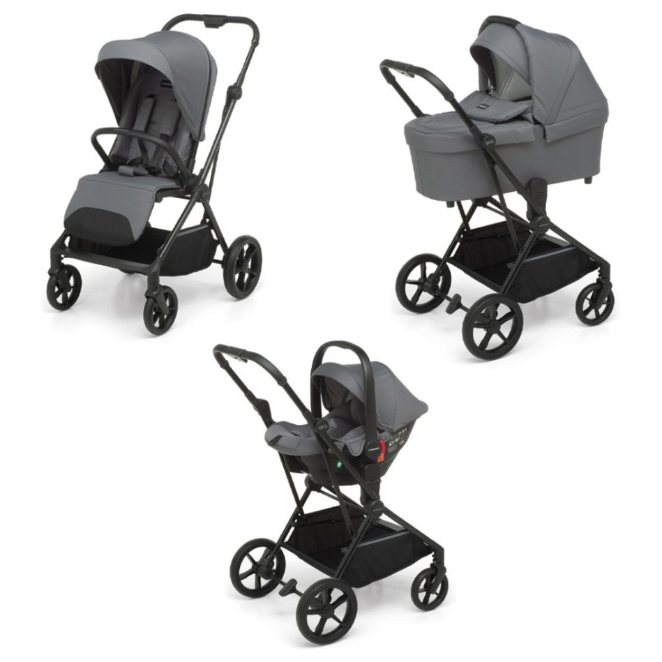 Otroški voziček 3v1 Foppapedretti SPRITZ TITANIUM
