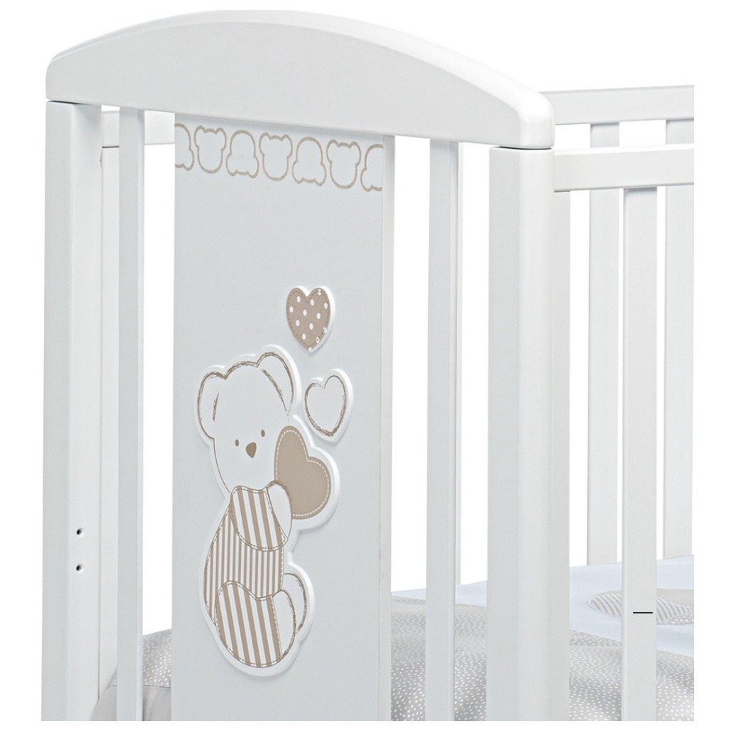 DOLCECUORE 500 white - drveni krevetič DOLCECUORE 500 white - drveni krevetič