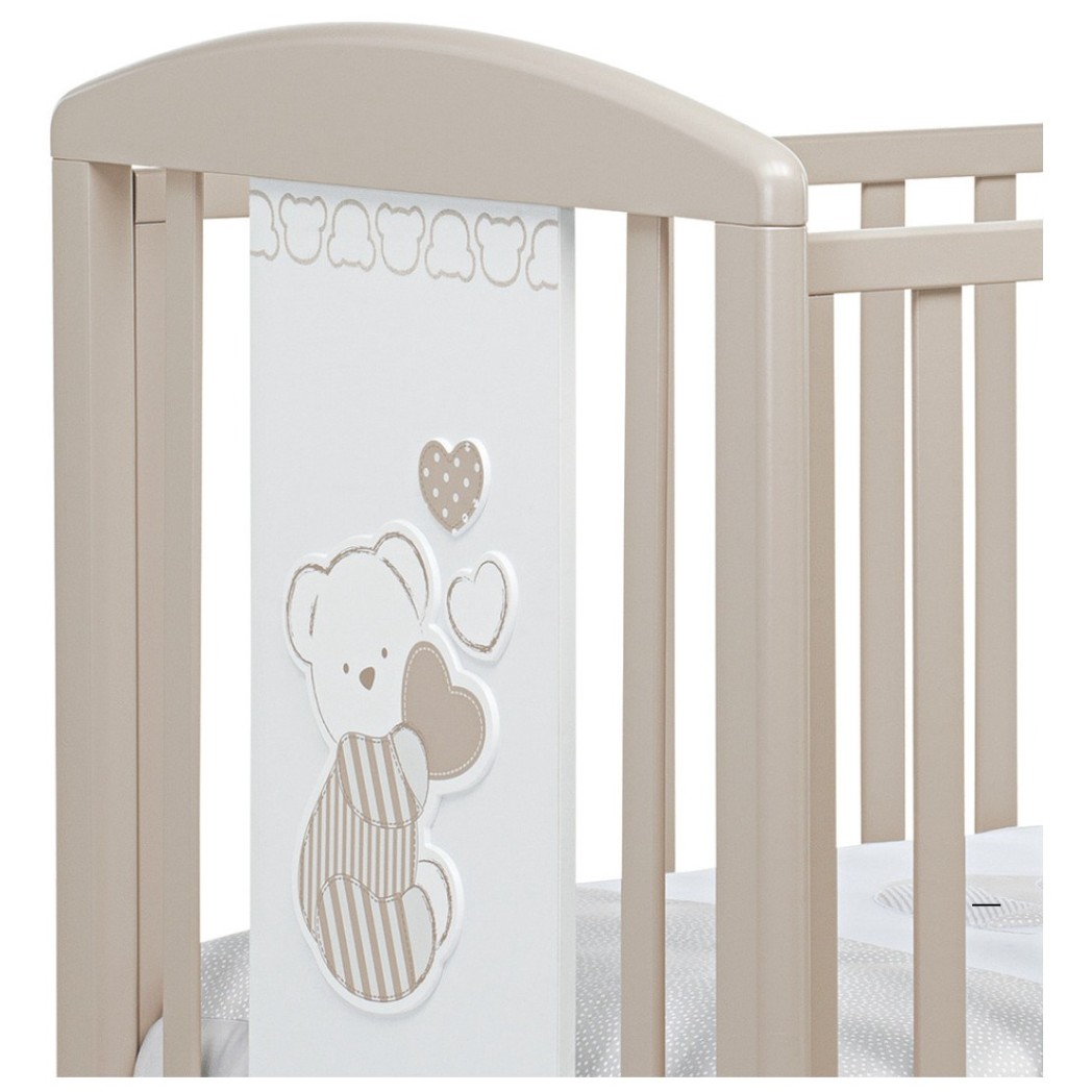 DOLCECUORE 500 tortora - lesena otroška postelja