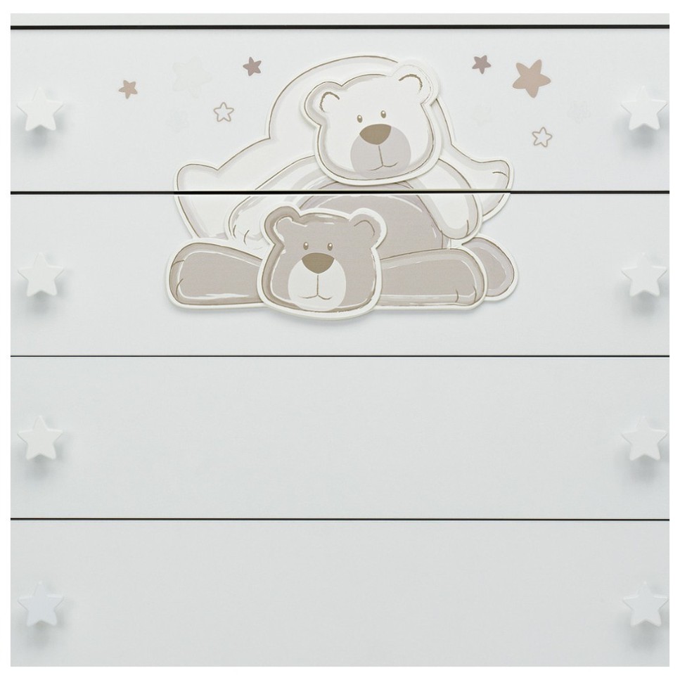 DOLCESTELLA Tortora - lesena komoda DOLCESTELLA Tortora - lesena komoda