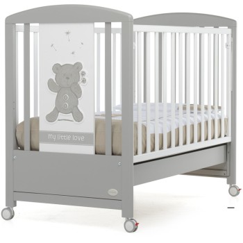 MY LITTLE LOVE grey - drveni krevetič