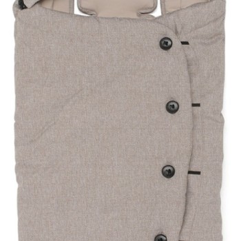 Zimska vreča za voziček za voziček TRENDY - Beige Melange