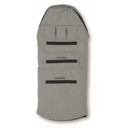 Zimska vreča za voziček TRENDY - Grey Melange