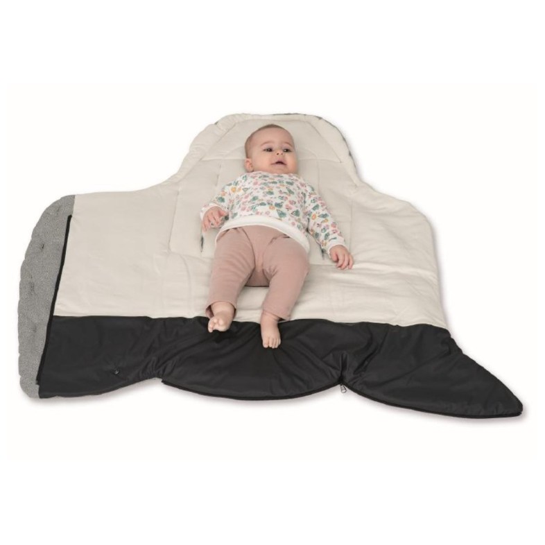 Zimska vreča za voziček TRENDY - Grey Melange