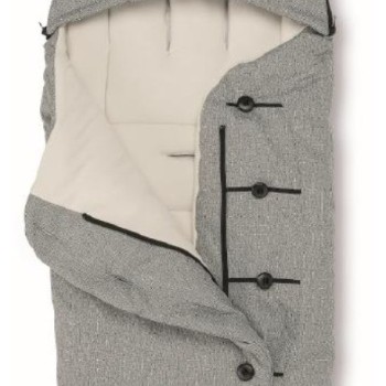 Zimska vreča za voziček TRENDY - Grey Melange