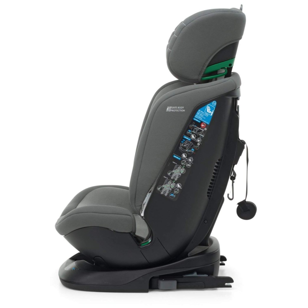 Avtosedež CLOCK i-SIze 360° Grey - avtosedež 40-150 cm