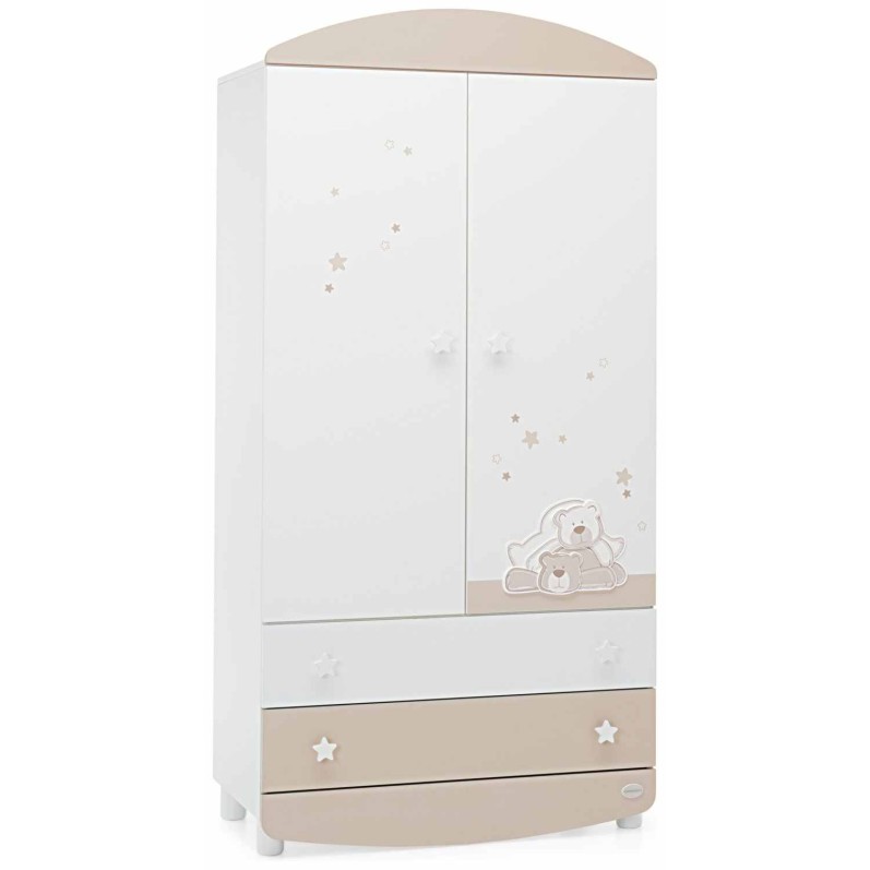 Dječji drveni ormar Foppapedretti DOLCESTELLA Tortora Dječji drveni ormar Foppapedretti DOLCESTELLA Tortora