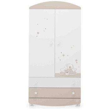 Otroška omara Foppapedretti DOLCESTELLA Tortora