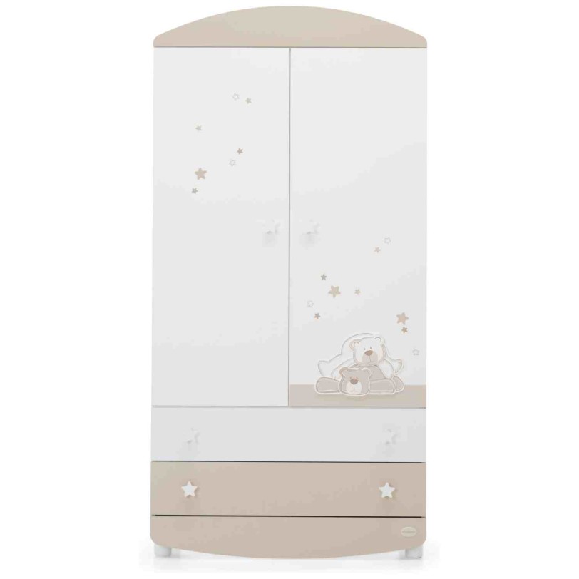 Dječji drveni ormar Foppapedretti DOLCESTELLA Tortora Dječji drveni ormar Foppapedretti DOLCESTELLA Tortora