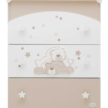 Previjalna miza z banjico DOLCESTELLA Tortora