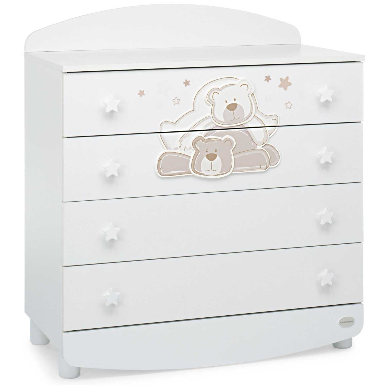 DOLCESTELLA Tortora - lesena komoda DOLCESTELLA Tortora - lesena komoda