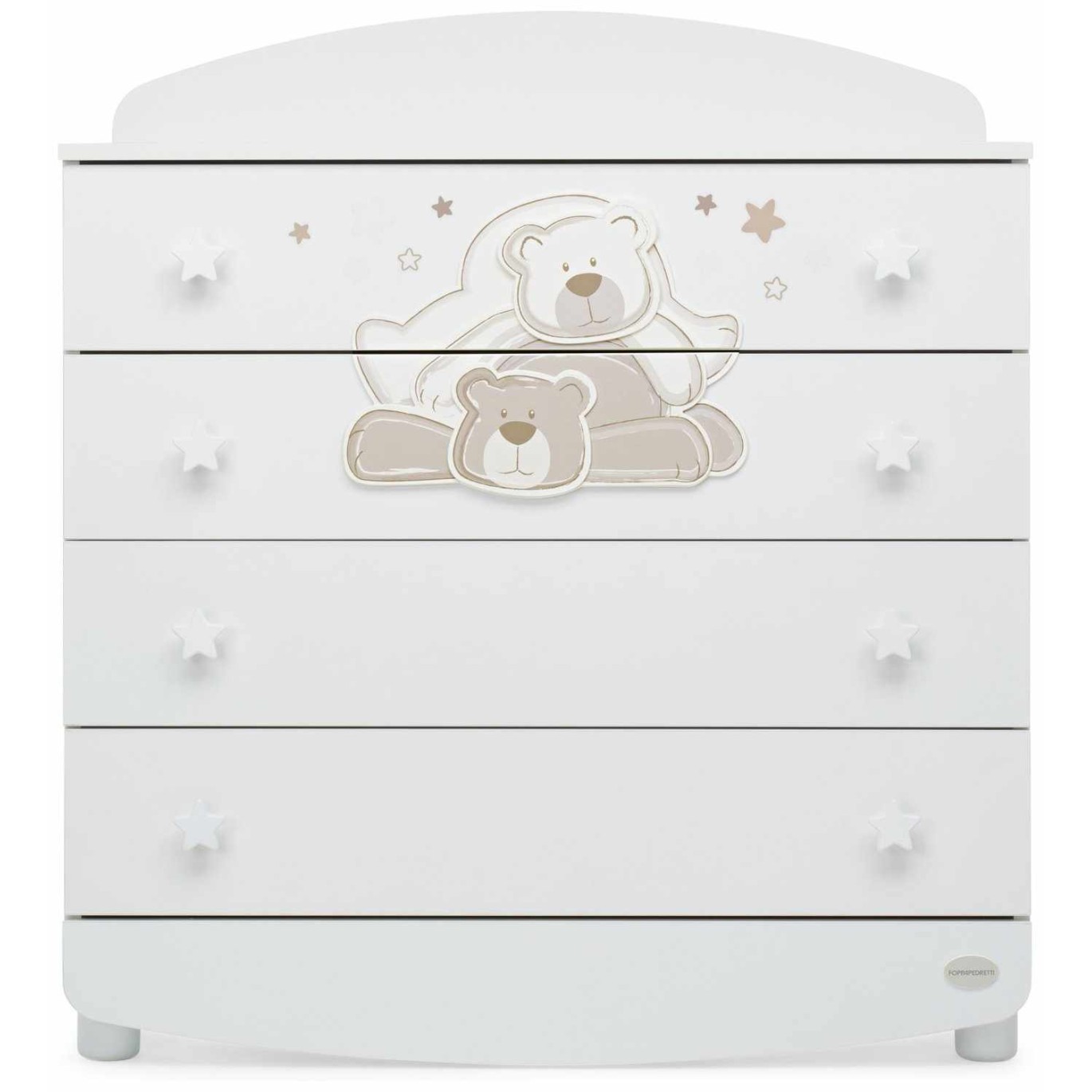 DOLCESTELLA Tortora - lesena komoda DOLCESTELLA Tortora - lesena komoda