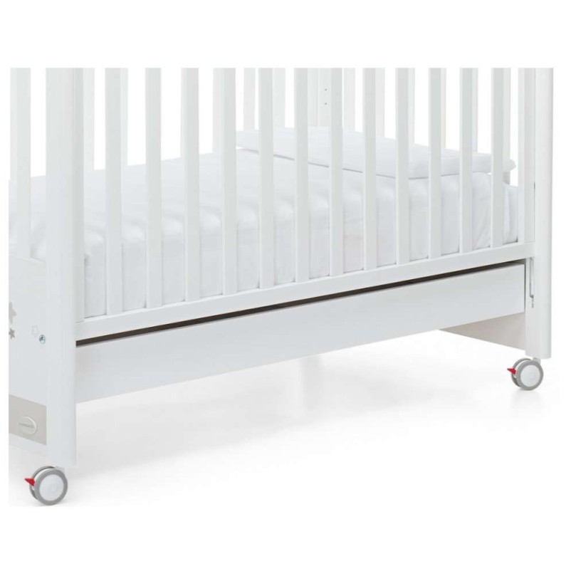 Lesena otroška postelja DOLCESTELLA White