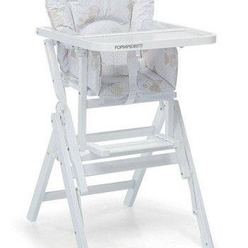 Stolček za hranjenje IL SEDIOLONE White