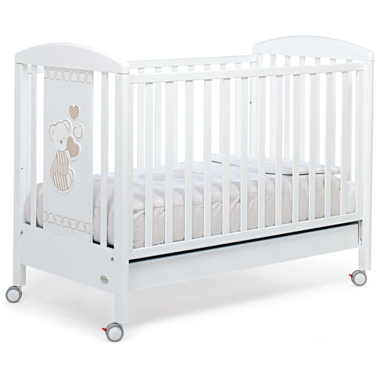 DOLCECUORE 500 white - drveni krevetič DOLCECUORE 500 white - drveni krevetič