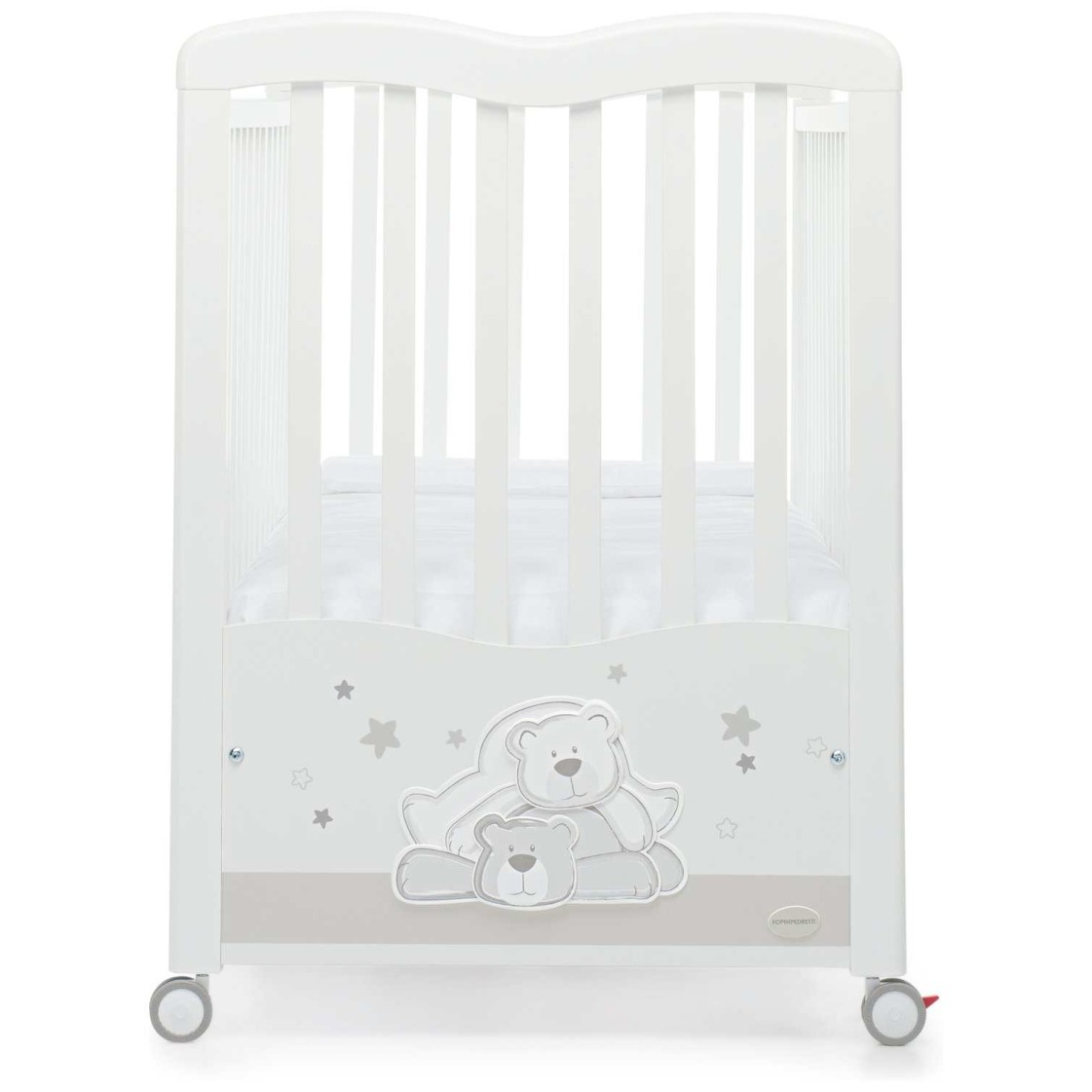 Lesena otroška postelja DOLCESTELLA White